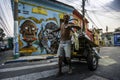 Brasil - San Paolo - Catadores de rua - a recycler cooperative Royalty Free Stock Photo