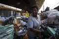 Brasil - San Paolo - Catadores de rua - a recycler cooperative Royalty Free Stock Photo