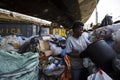 Brasil - San Paolo - Catadores de rua - a recycler cooperative Royalty Free Stock Photo