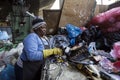 Brasil - San Paolo - Catadores de rua - a recycler cooperative Royalty Free Stock Photo