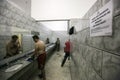 Brasil - San Paolo - The ONG Sermig - the dormitory bathrooms Royalty Free Stock Photo