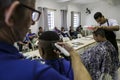 Brasil - San Paolo - The ONG Sermig - free barber for homeless