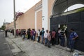 Brasil - San Paolo - The ONG Sermig -outside the dormitory Royalty Free Stock Photo