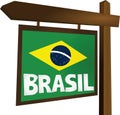 Brasil sign