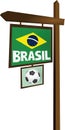 Brasil sign