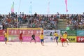 Brasil vs Portugal - Match Mundialito 2017 Carcavelos Portugal Royalty Free Stock Photo