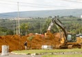 Sewer and Water Pipes being laid in the Northwest Brasilia