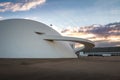 National Museum at sunset - Brasilia, Brazil Royalty Free Stock Photo