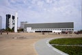 BRASILIA, BRAZIL - AUGUST 30, 2023: National Library Leonel de Moura Brizola in Brasilia, Brazil Royalty Free Stock Photo