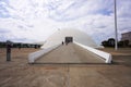 BRASILIA, BRAZIL - AUGUST 30, 2023: National Museum of Republic designed by the architect Oscar Niemayer in Brasilia, Brazil Royalty Free Stock Photo