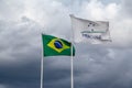 Flags of Brazil and Mercosur