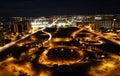 Brasilia by night Royalty Free Stock Photo
