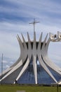 Brasilia`s Cathedral. Sunny day