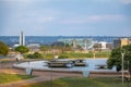 Brasilia TV Tower Fountain at Burle Marx Garden Park - Brasilia, Distrito Federal, Brazil Royalty Free Stock Photo