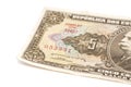 5 Brasilian cruzeiro banknote Royalty Free Stock Photo