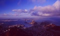 Brasilien: Panoramic view of Rio de Janeiro City from Corcorvado Royalty Free Stock Photo