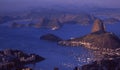 Brasilien: Panoramic view from Rio de Janeiro from Corcorvado Royalty Free Stock Photo