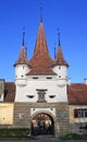 Brasov City Gate Royalty Free Stock Photo