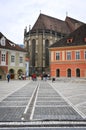 Through Brasov council square