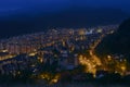 Brasov night view Royalty Free Stock Photo