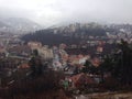 Brasov, old city in winter Royalty Free Stock Photo