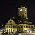 Brasov, romania, europe, the council house in the homonymous square