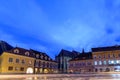 Brasov, Romania - February 23: The Council Square on February 23, 2016 in Brasov, Romania. Panoramic view with the museum and