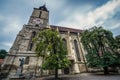 Black Church in historic part of Brasov, Romania Royalty Free Stock Photo