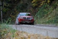 Brasov / Romania - 10/19/2019: Tess Rally 48 - Historic car - Lancia PS8 - Glejerie