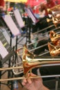 Brass band Royalty Free Stock Photo