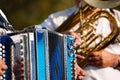 Brass band in Bavaria Royalty Free Stock Photo