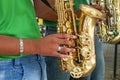 Brass band of Brazil Royalty Free Stock Photo