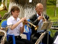 Brass band Royalty Free Stock Photo