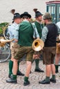 Brass Band in Salzburg, Austria Royalty Free Stock Photo