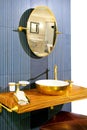 Brass bathroom