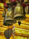 Buddhist Bells in Thailand Royalty Free Stock Photo