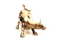 Brass bull Royalty Free Stock Photo