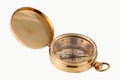 Brass Compass Royalty Free Stock Photo