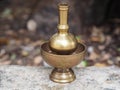 Brass Container Pour water of dedication to make libation, Buddhism Buddhist beliefs