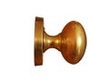 Brass door knob Royalty Free Stock Photo