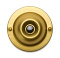 Brass Doorbell Royalty Free Stock Photo