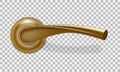 Brass doorknob vector2