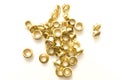 Brass eyelets