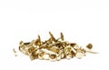 Brass Fastener Royalty Free Stock Photo