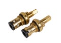 Brass faucet parts cartridge for water valve