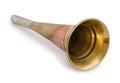 Brass fog horn Royalty Free Stock Photo