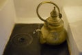 Brass Kettle From Bran Castle in Transylvania, Romania