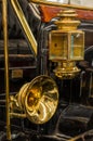 Brass Lamp and Horn