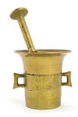 Brass mortar