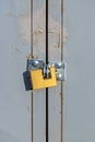 Brass Padlock Storage